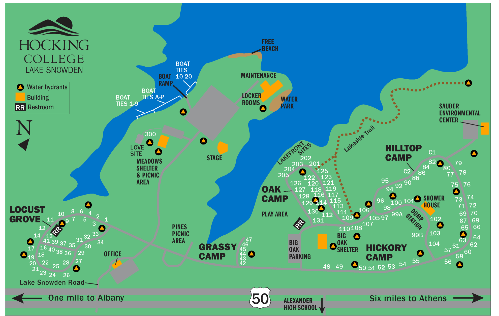 Camping Lake Snowden